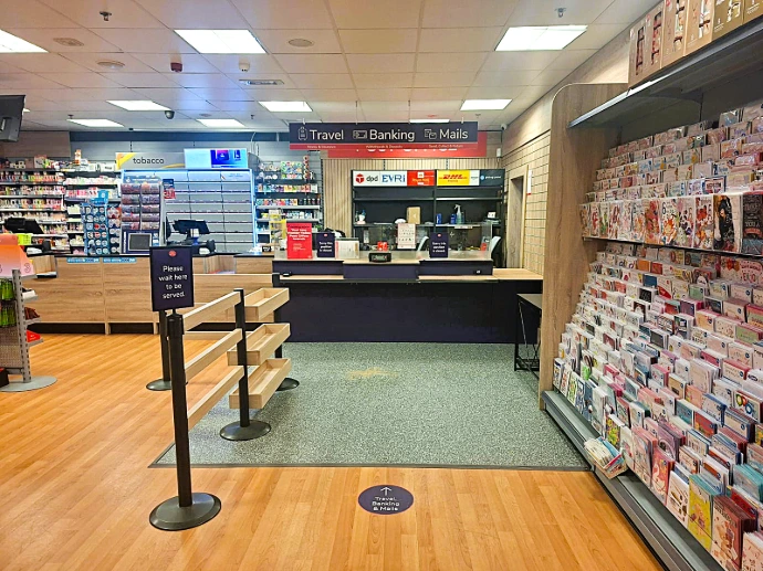 Post Office counter