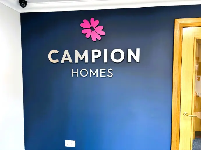 internal wall graphic