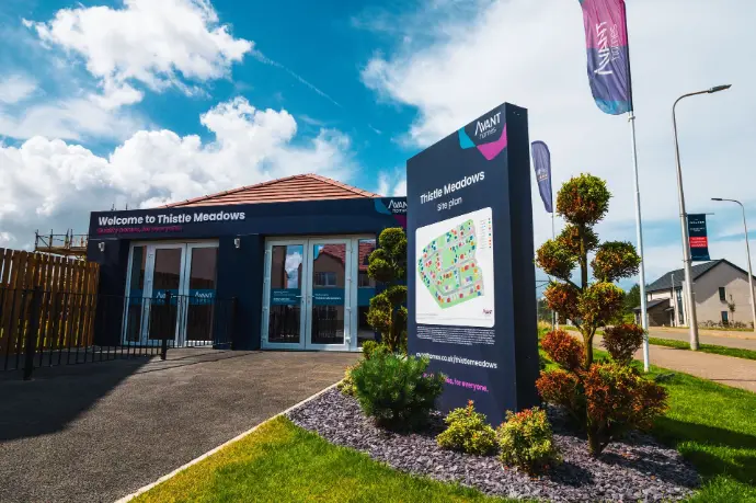 monolith with site plan